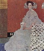 Gustav Klimt, Portra der Fritza Riedler